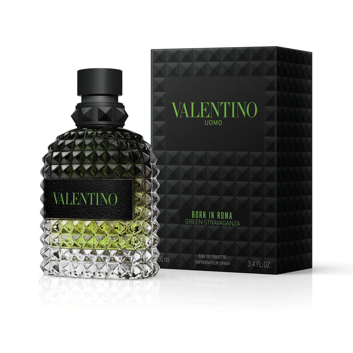 Valentino Uomo Born in Roma Green Stravaganza EDT 100 ml / 3.4 fl oz