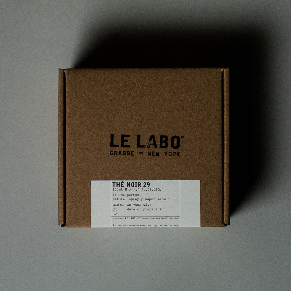 Le Labo Thé Noir 29 Eau de Parfum 100 ml / 3.4 fl oz